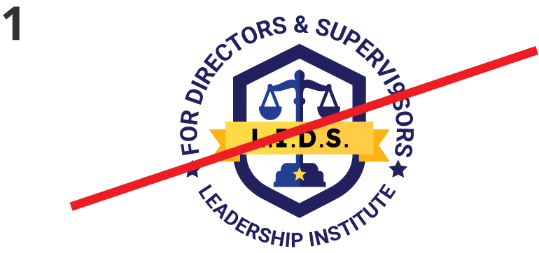 Probation L.I.D.S. Logo - incorrect usage