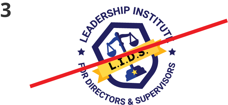 Probation L.I.D.S. Logo - incorrect usage