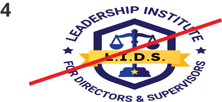 Probation L.I.D.S. Logo - incorrect usage