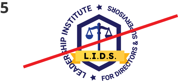 Probation L.I.D.S. Logo - incorrect usage