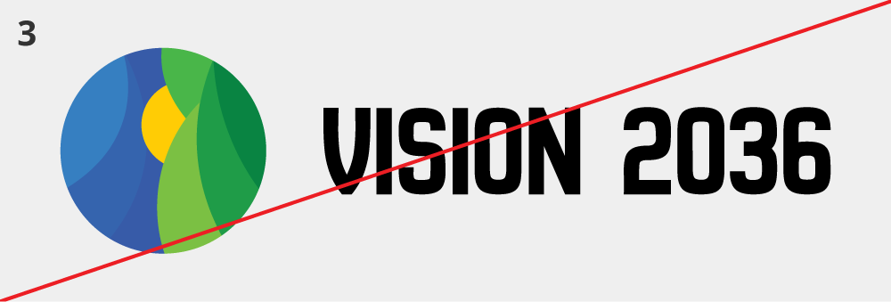 incorrect Vision 2036 logo usage