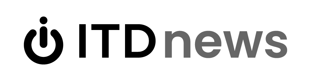 black ITD logo with news subbrand