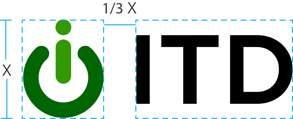 primary HRS logo with guidelines