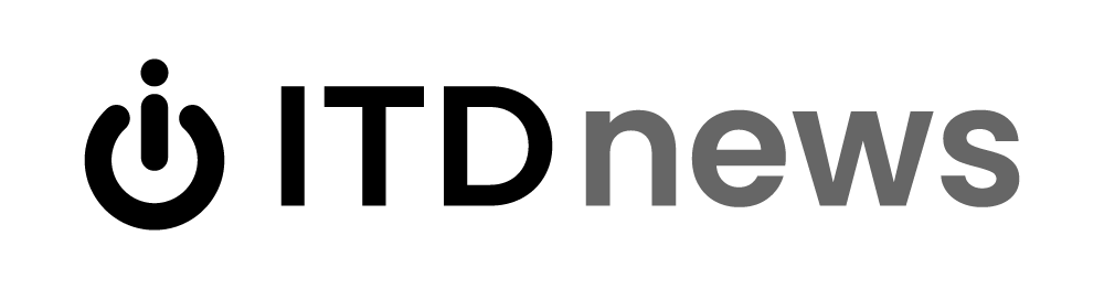 black ITD logo with news subbrand