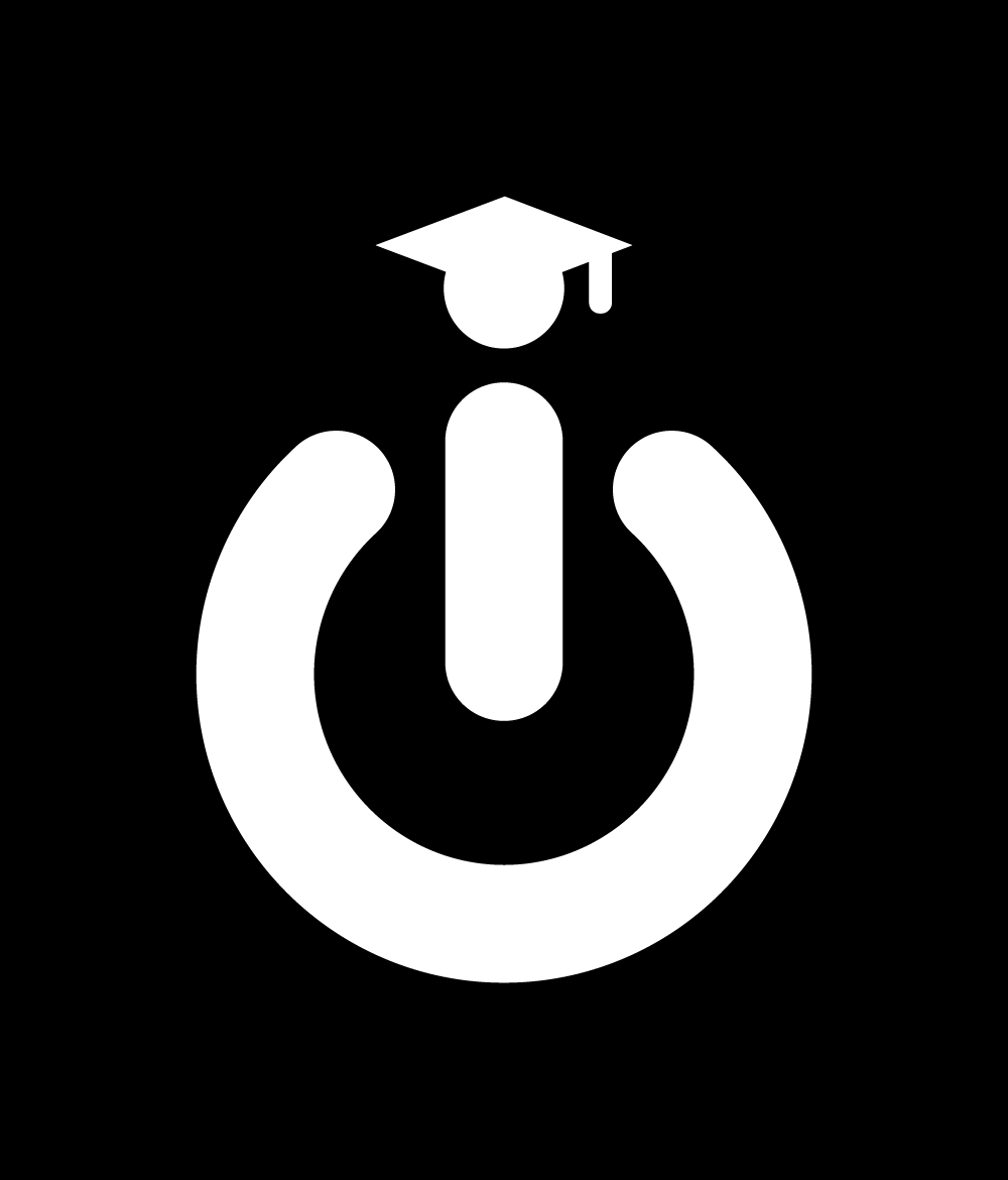 white ITD Student Intern Program logo symbol