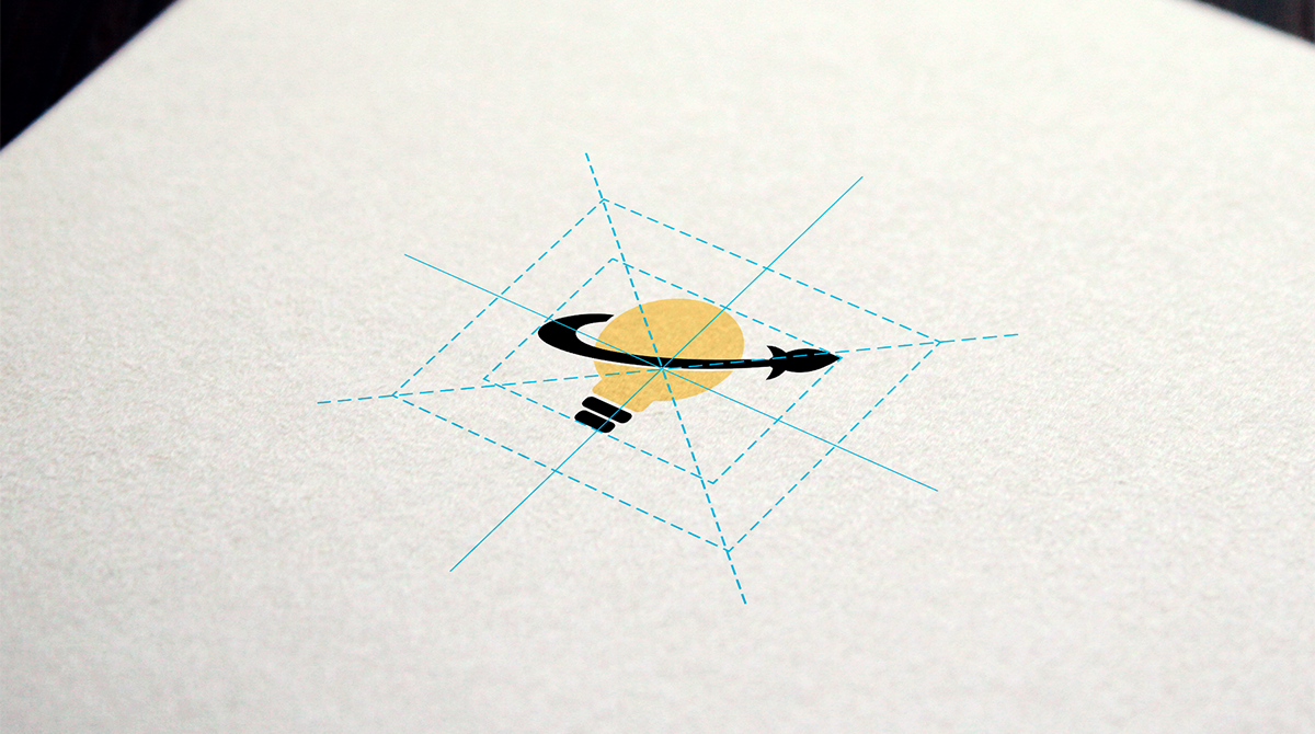 acic logo with guidelines on paper